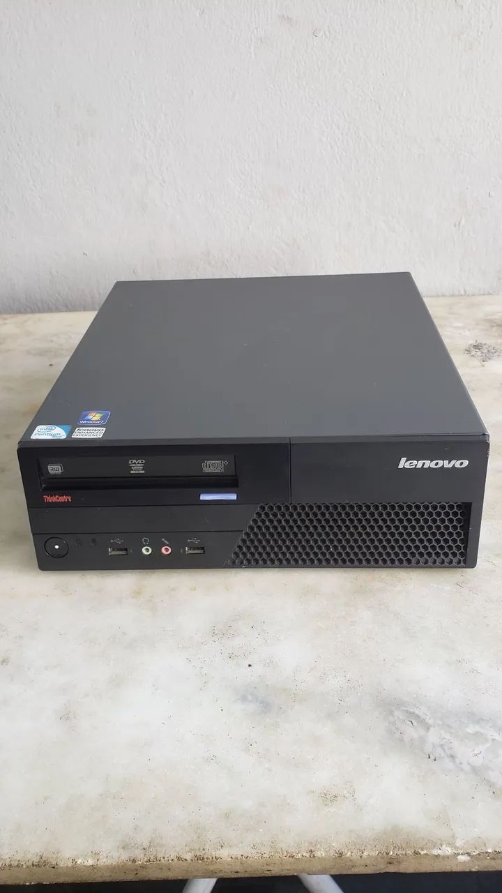Pc lenovo modelo think centre vendo ou troco 