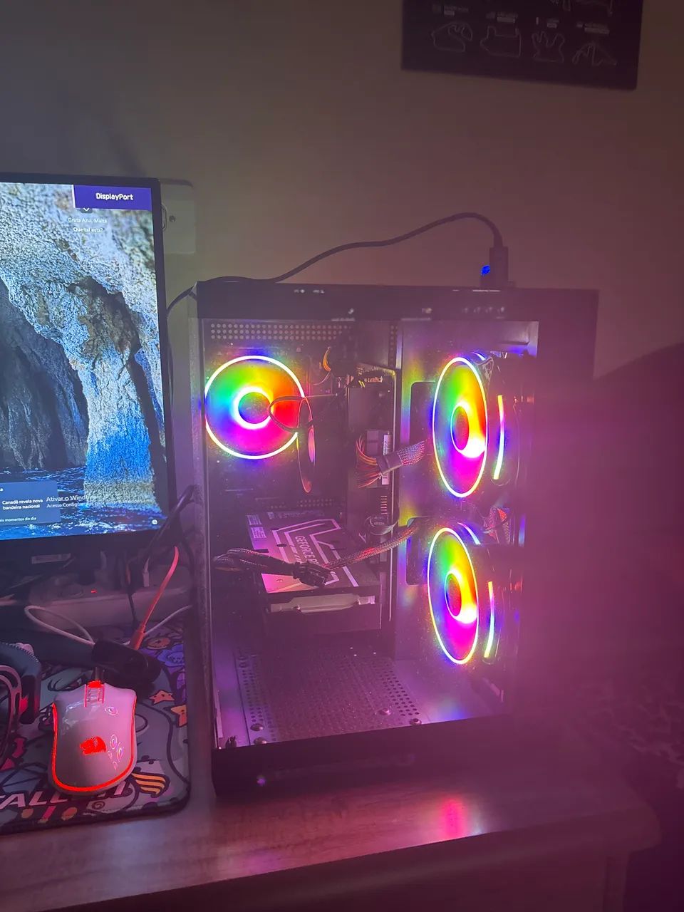 Pc gamer rtx 4060 / ryzen5 5500 / 16ram / 1tb