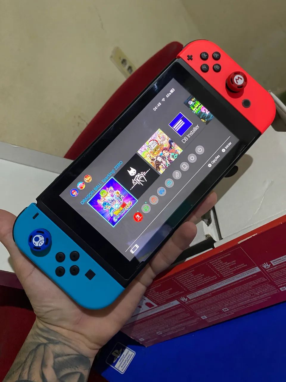  Nintendo switch V2 ( Desbloqueado ) - Foto 2