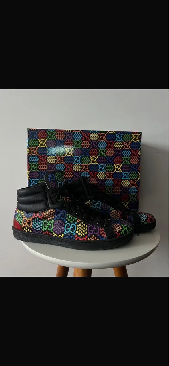 Gucci tênis colorido