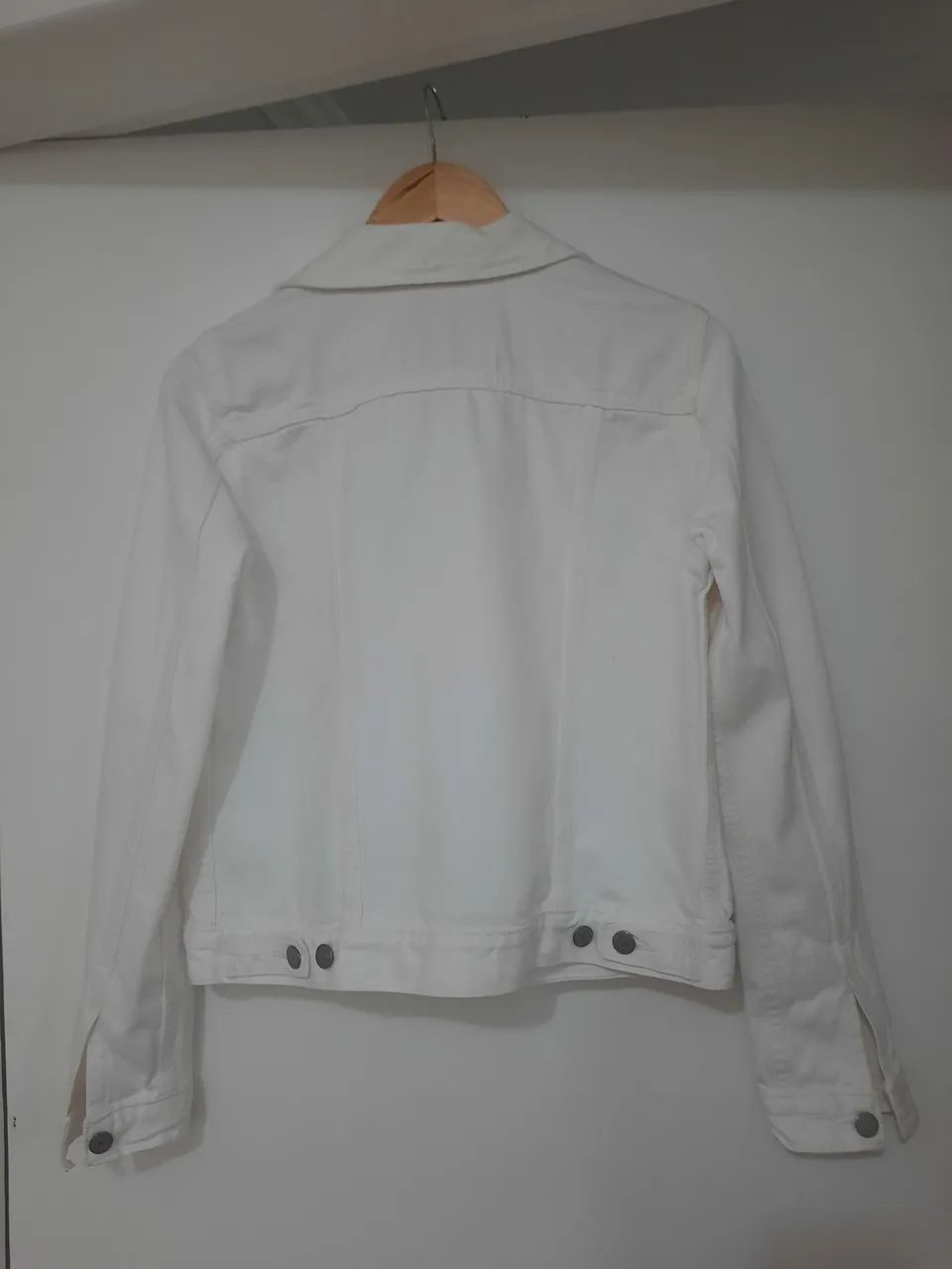Jaqueta jeans branca da Levis - Foto 2