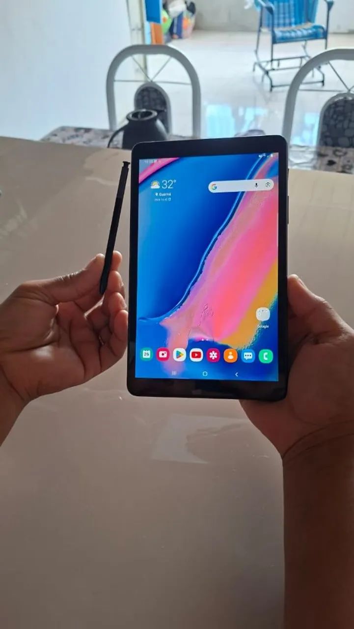 Tab A Tablet Samsung com Caneta S Pen 32Gbs 8 polegadas chip 4G faz ligacao - Foto 2