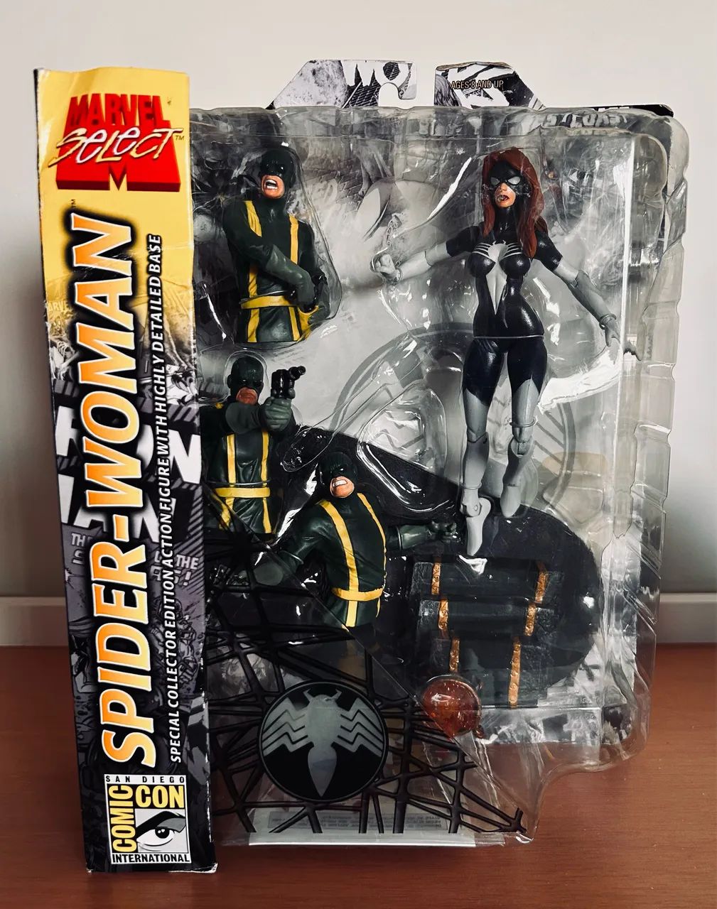 Marvel Select Spider-Woman Mulher-Aranha Exclusiva SDCC