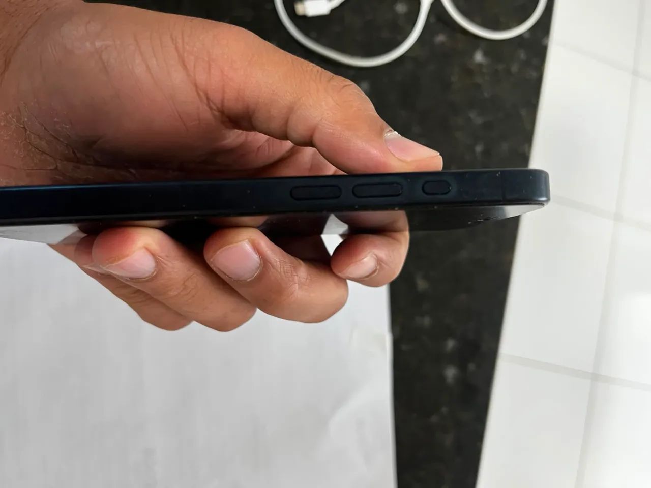 iPhone 15 pro 256g azul - Foto 2