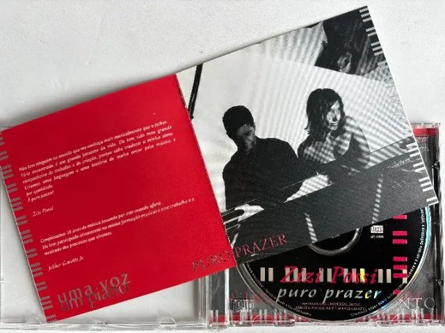 Zizi Possi: Puro Prazer (1999) Álbum Cd Com Encarte E Letras - Foto 4