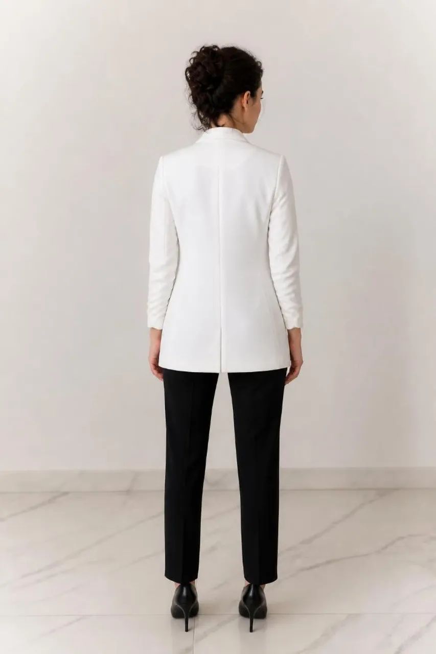 Blazer Alba Branco - Foto 2