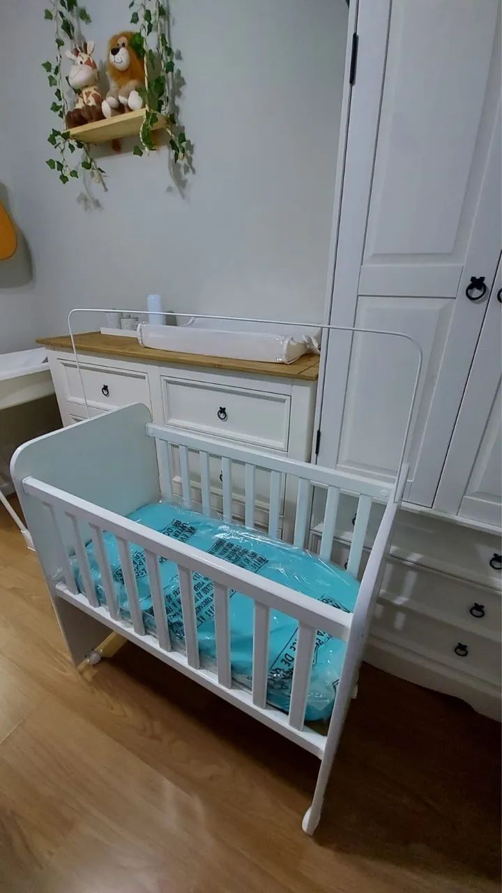 Mini Berço com Colchão Moisés 