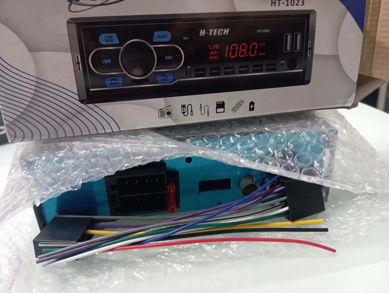 Rádio mp3 bluetooth, para seu veículo. A pronta entrega. - Foto 2