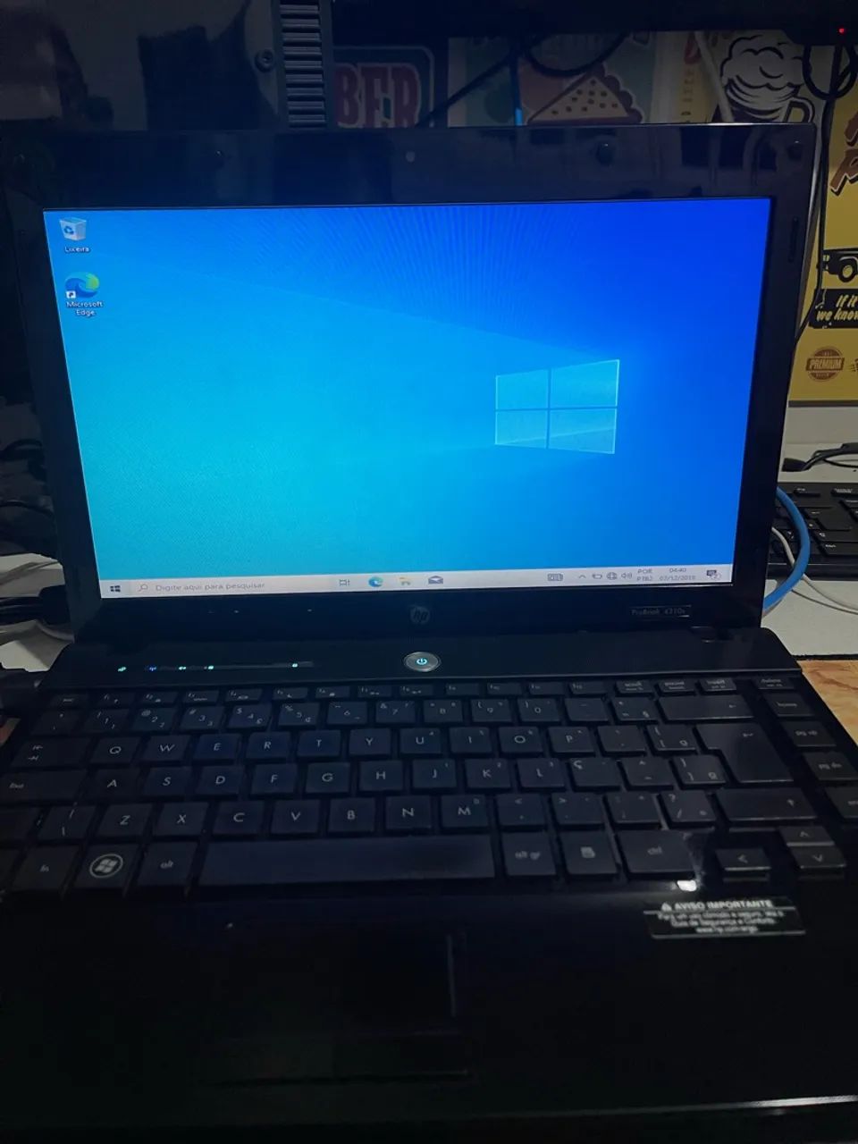 Notebook HP probook 4310s 