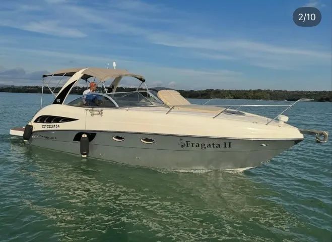 Lancha Solara 310 - Impecável | Gerador, Ar e Volvo - Aceita carro e jet na troca - Foto 2