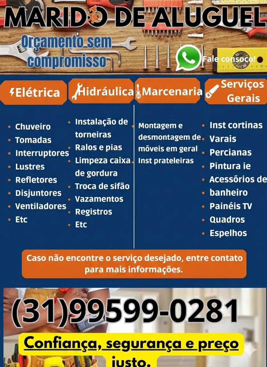 Marido de aluguel SMA serviços 