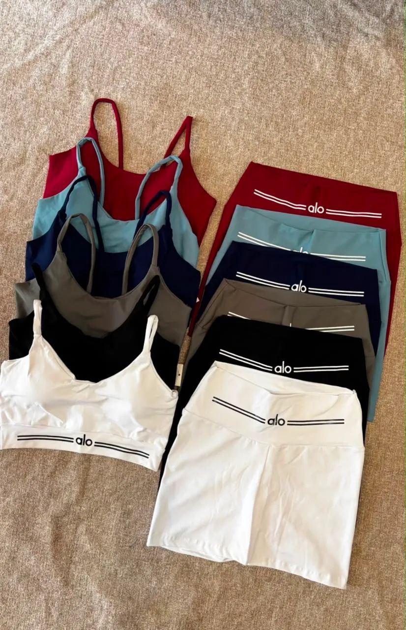 Conjunto de short fitness/ academia 