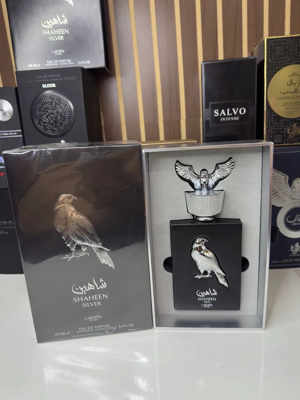 Perfume árabe shaeen silver 