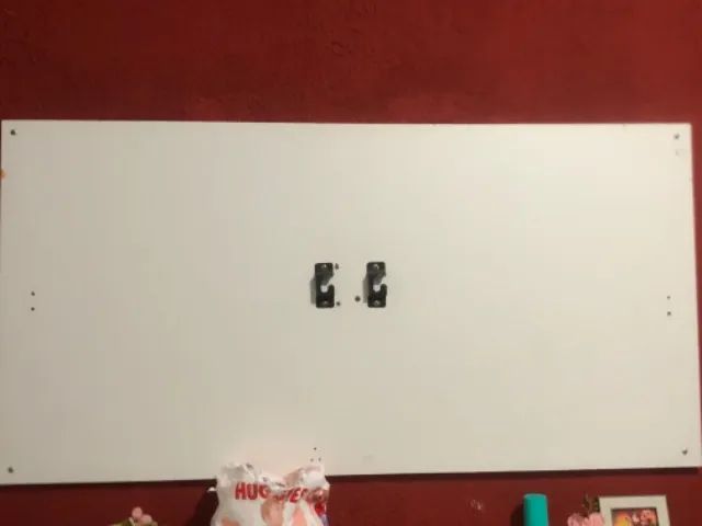 Painel + rakc mdf branco  - Foto 2