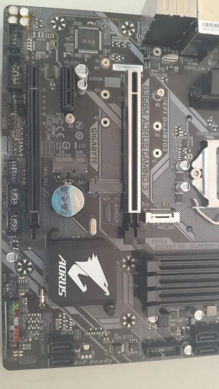 Placa mãe b360m aorus gaming 3 intel - Foto 2