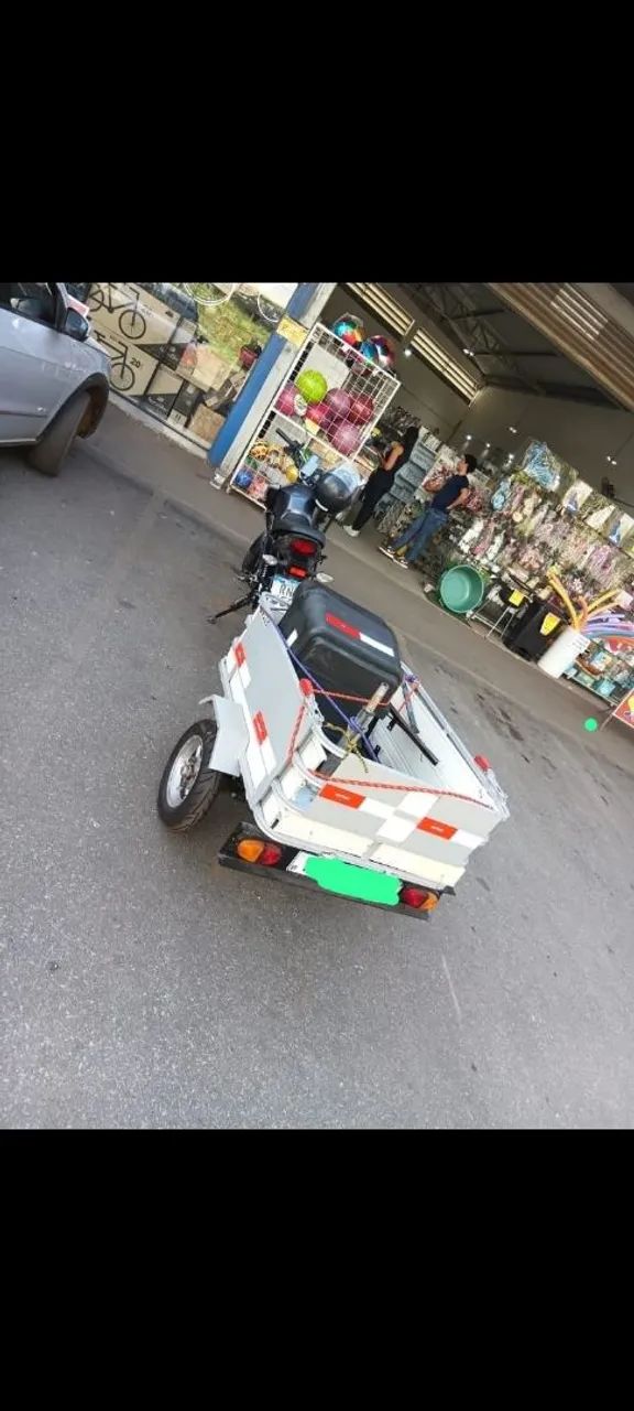 Carretinha para motos 