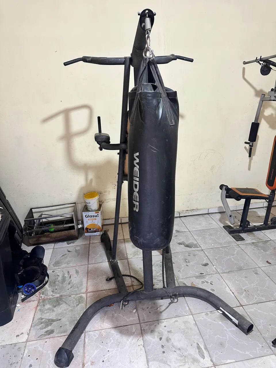 suporte para saco de pancadas - Foto 2