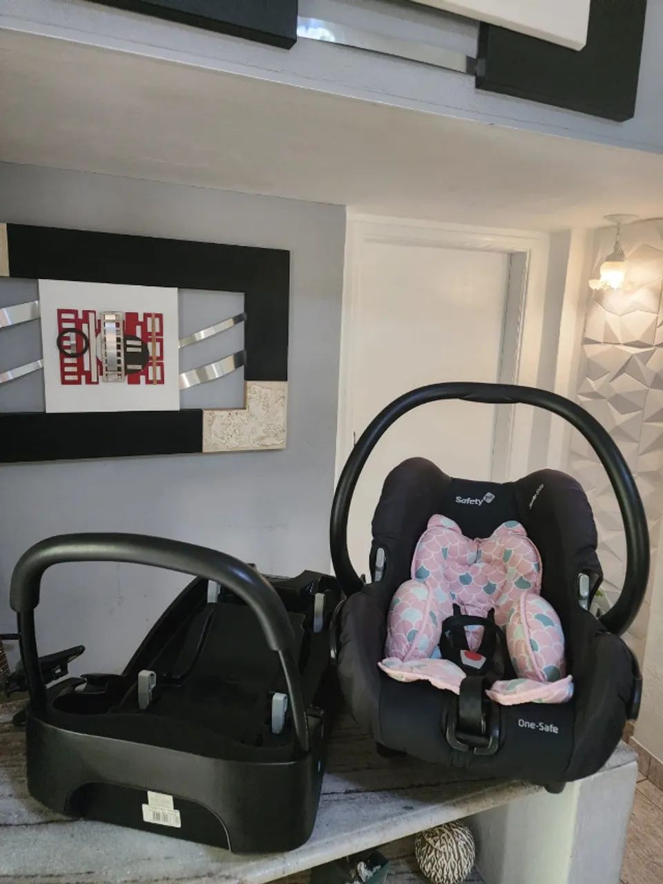 Bebê conforto One-Safe, Safety Com base veicular - Foto 2