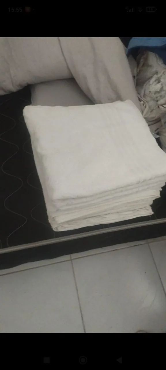 LENÇÓIS E TOALHAS BRANCAS - Foto 2