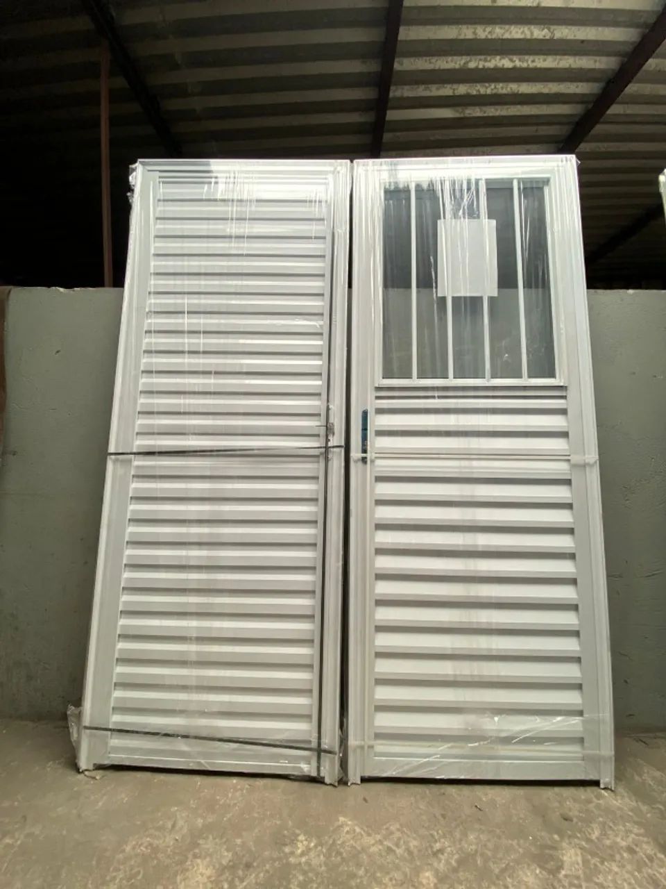 PROMOÇÃO ESPECIAL - PORTAS DE ALÚMINIO BRANCA 60CM 70CM 80CM - Foto 2