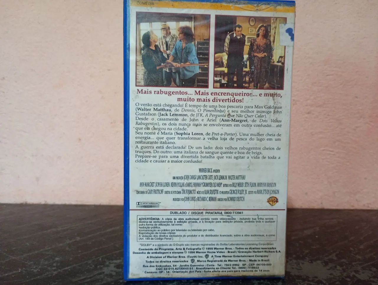 VHS DOIS VELHOS MAIS RABUGENTOS (DUBLADO).  - Foto 4