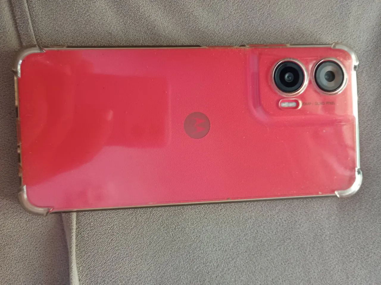 VENDO MOTOROLA G35 VERMELHO, 5G, 256G - Foto 3