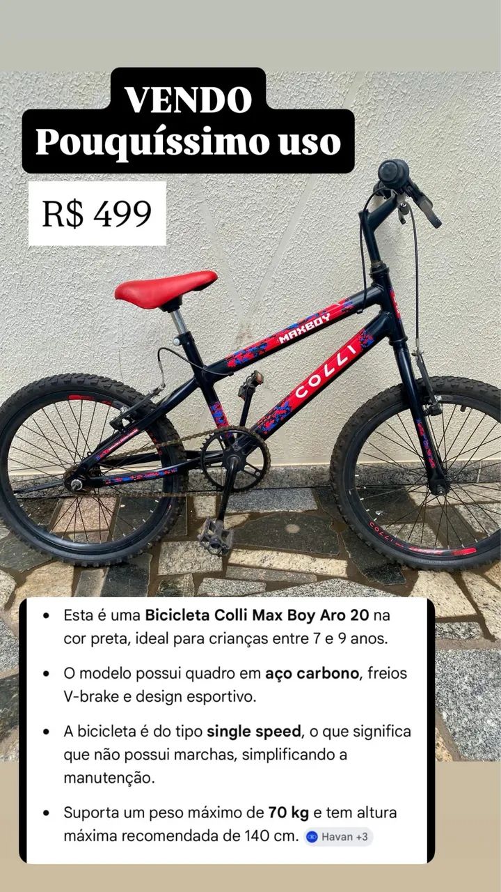 Bicicleta Infantil - Foto 5