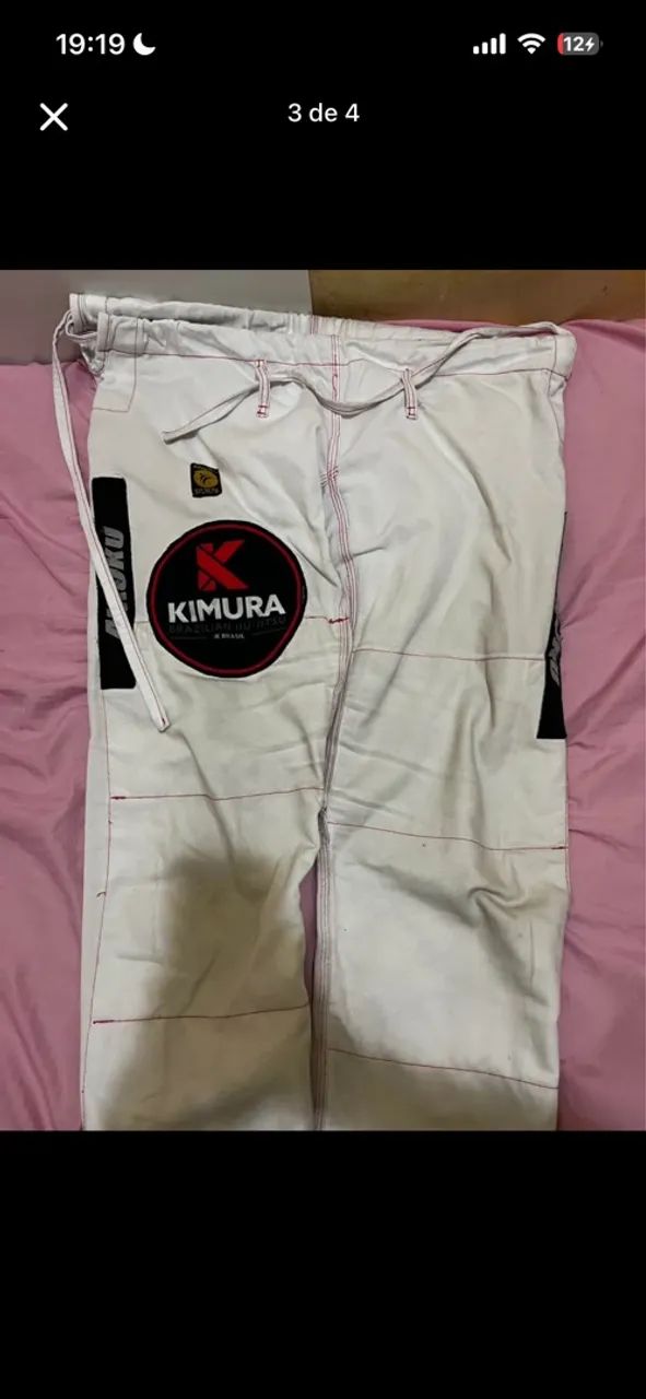 Vendo kimono A1 Kimura branco - Foto 3