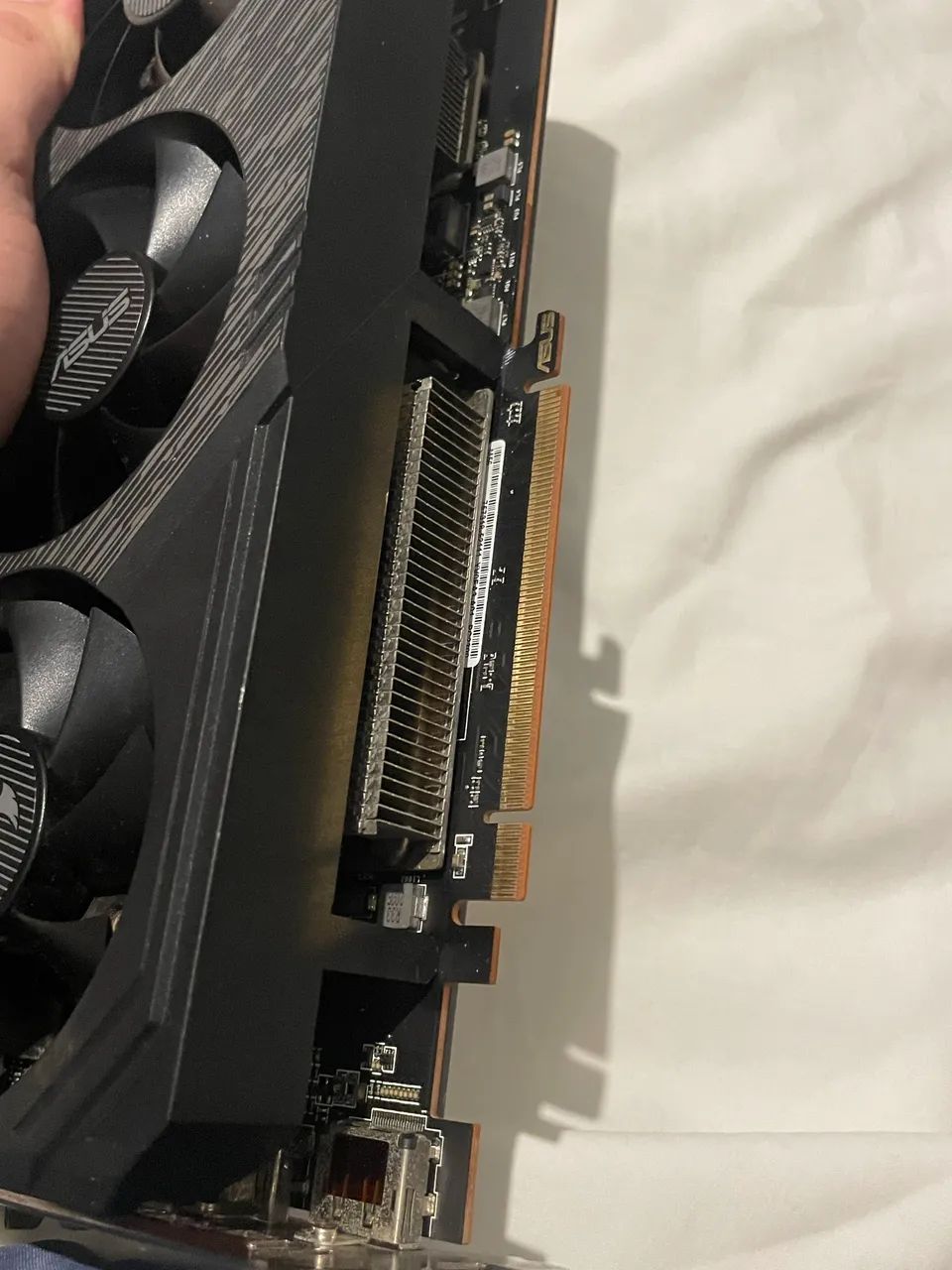 Placa de Vídeo RX5600XT Asus Tuf Gaming com defeito - Foto 4