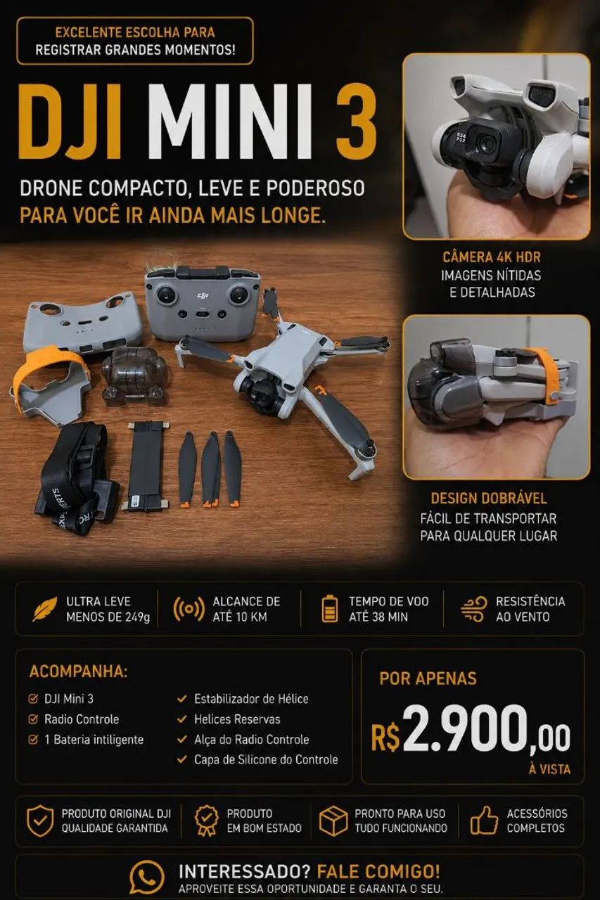 Drone DJI mini 3 standard 