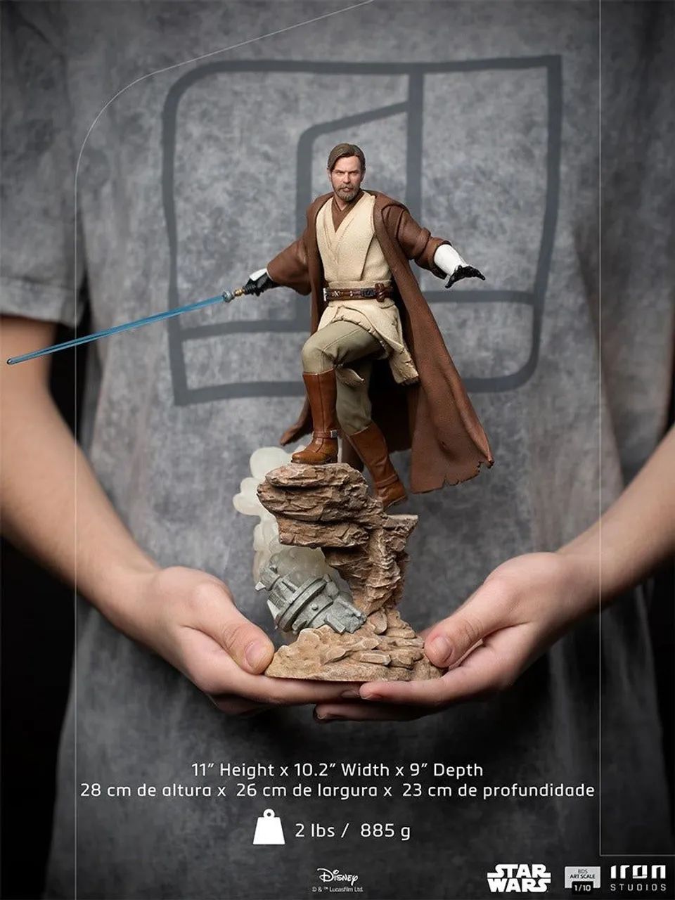 Obi-Wan Kenobi - Star Wars - Art Scale 1/10 - Iron Studios