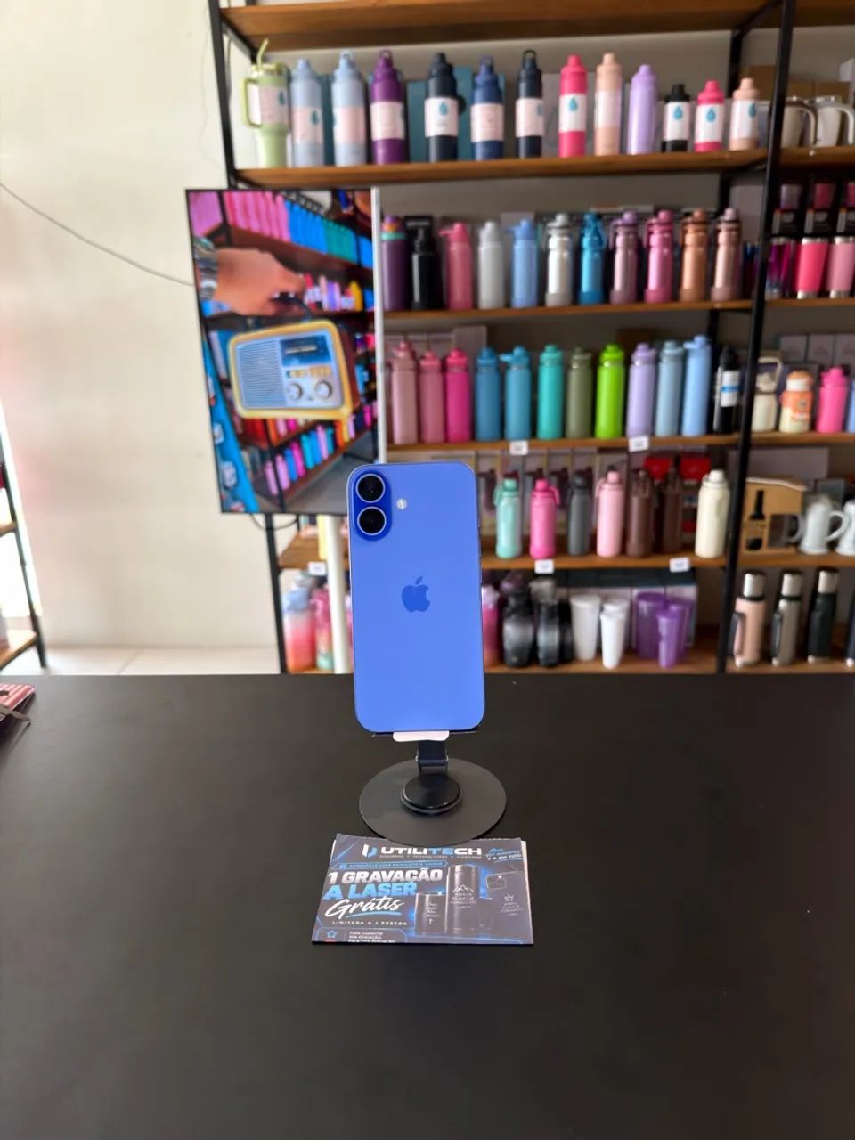 iPhone 16 128GB 3 meses de garantia.