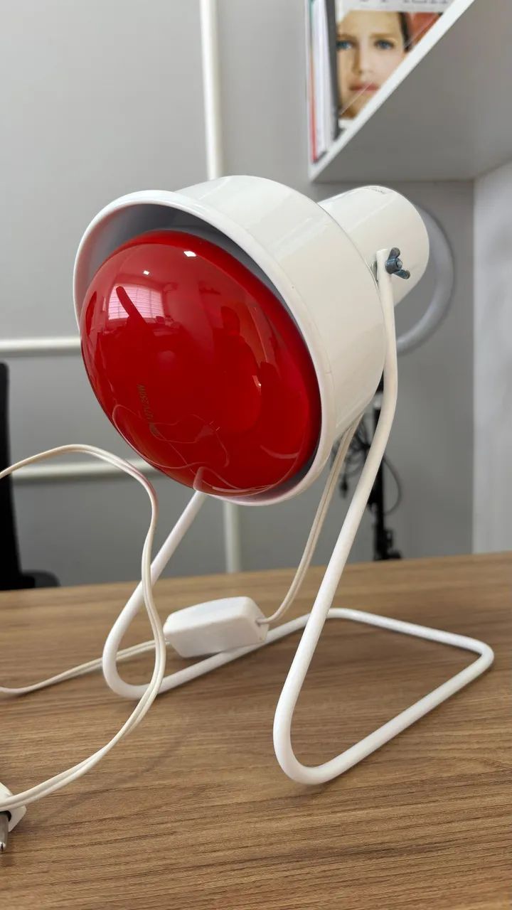 Suporte Mesa + Lâmpada Infravermelho 250w - Foto 3