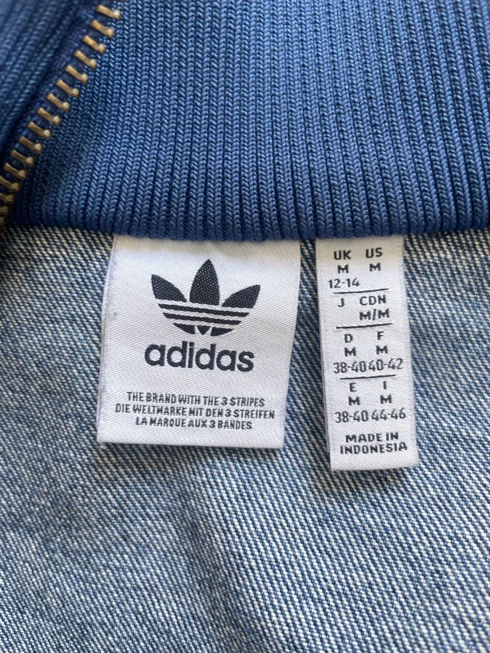 Jaqueta Jeans Adidas Firebird Original - Foto 4