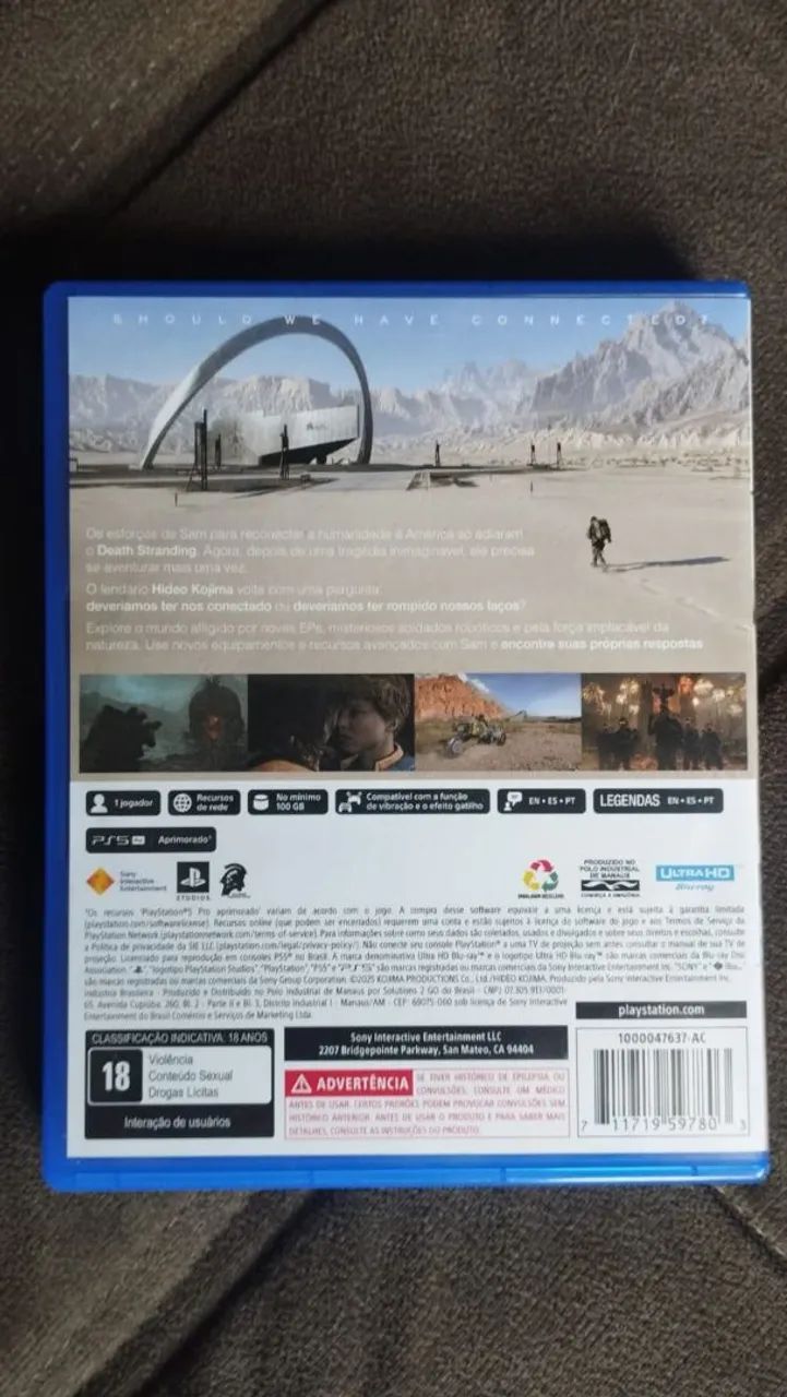 Jogo de PS5 - Death Stranding 2 - Foto 2