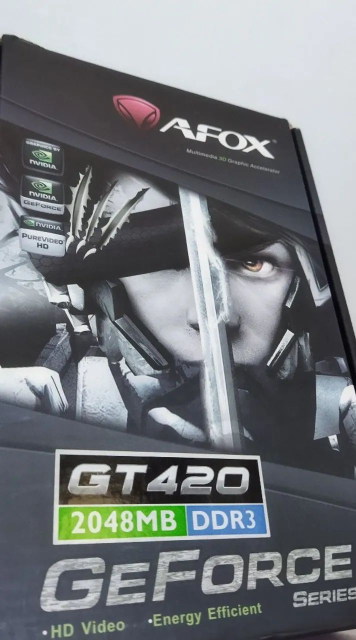 Placa de Vídeo Afox GeForce GT420