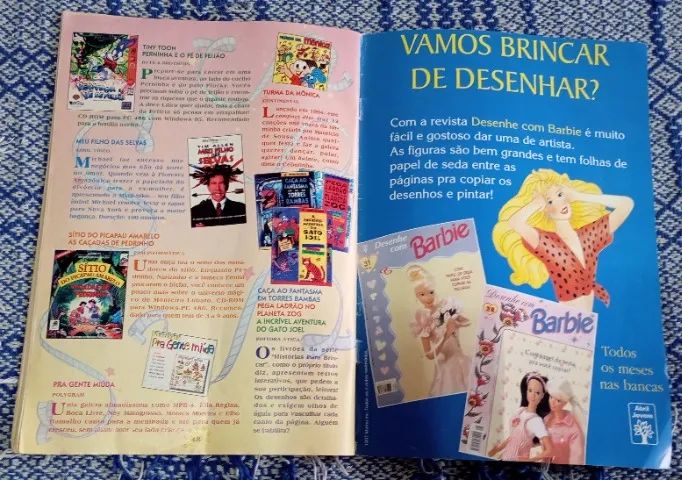 Revista Da Barbie Ed. Abril No 21 Fevereiro 1998 - Foto 6