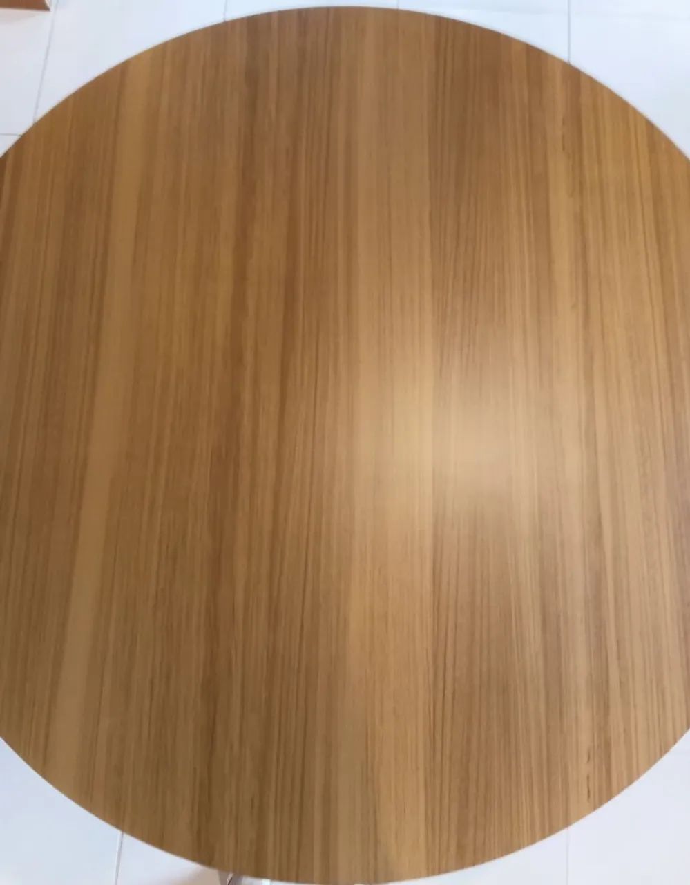 Mesa de Jantar Redonda Nova laminada Natural - Foto 2