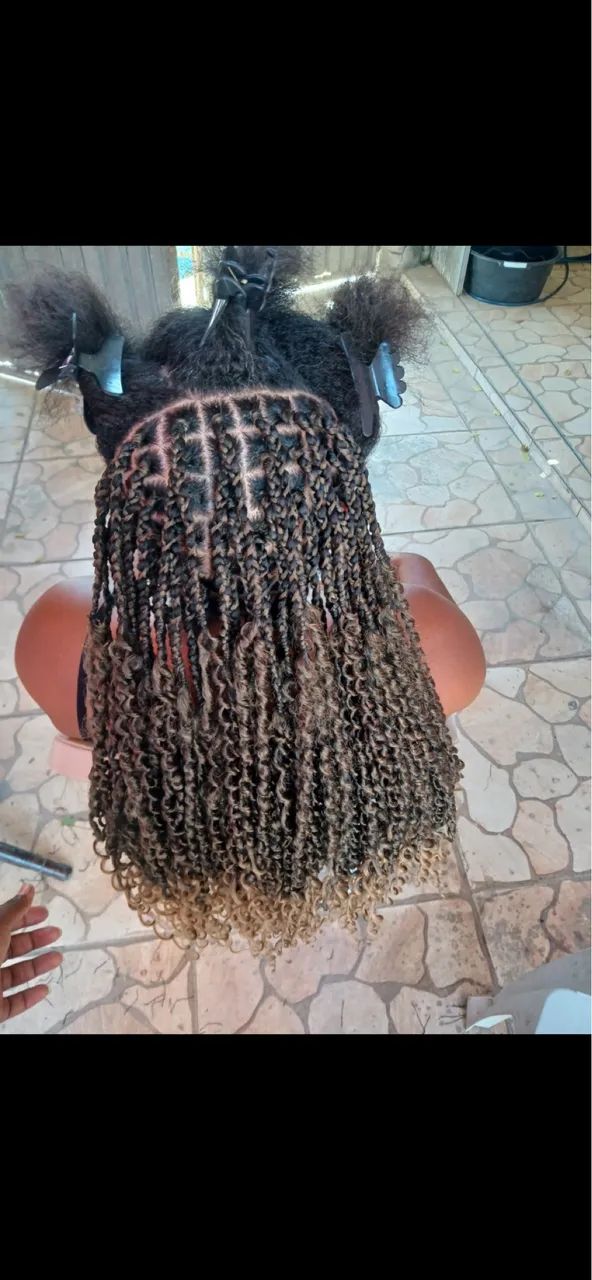 Faço colocação de cabelo orgânico fio a fio - Foto 3
