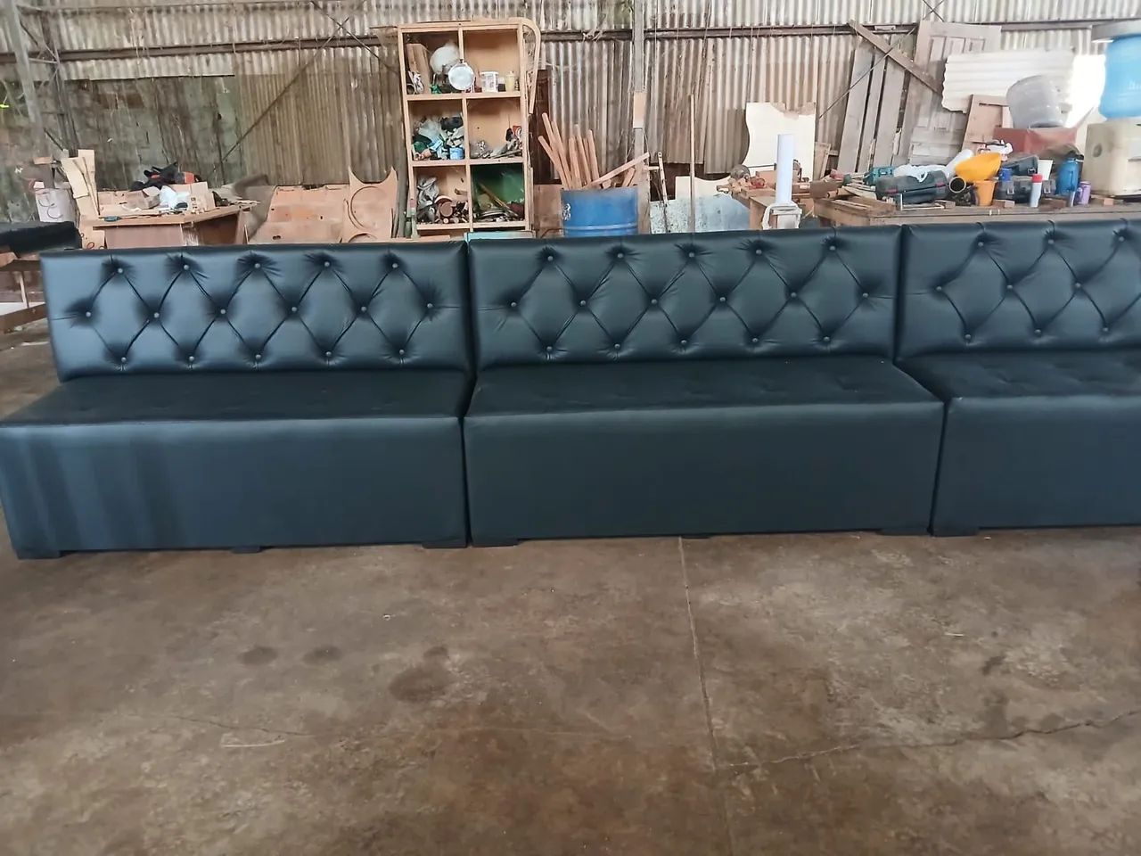 Sofá para barbearia 