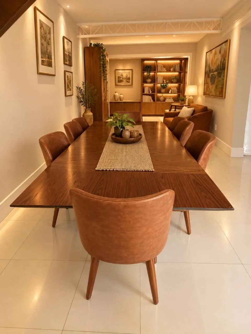 LINDO CONJUNTO DE MESA E CADEIRAS PARA SUA SALA DE JANTAR - Foto 2