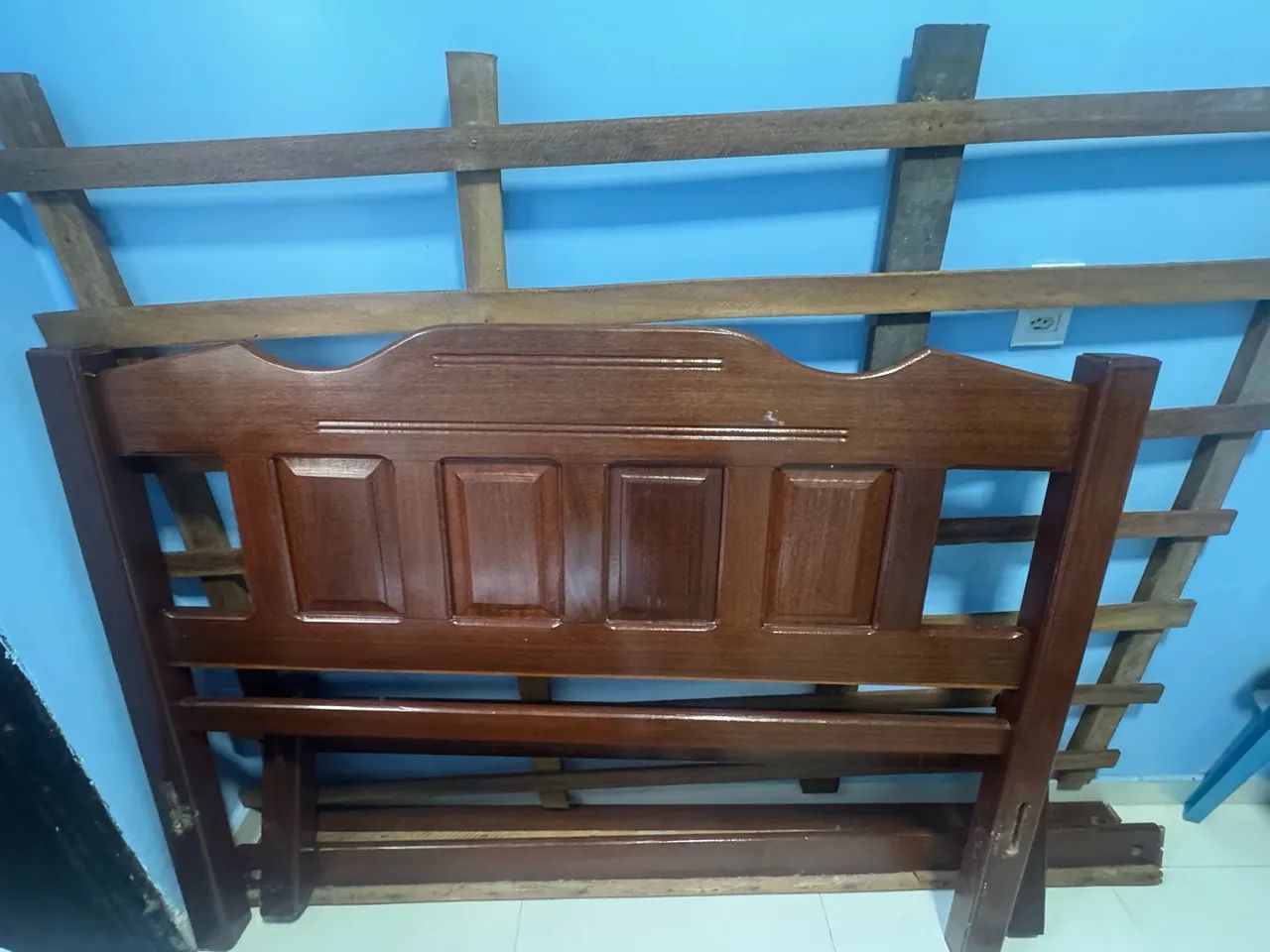 Cama de madeira  - Foto 5