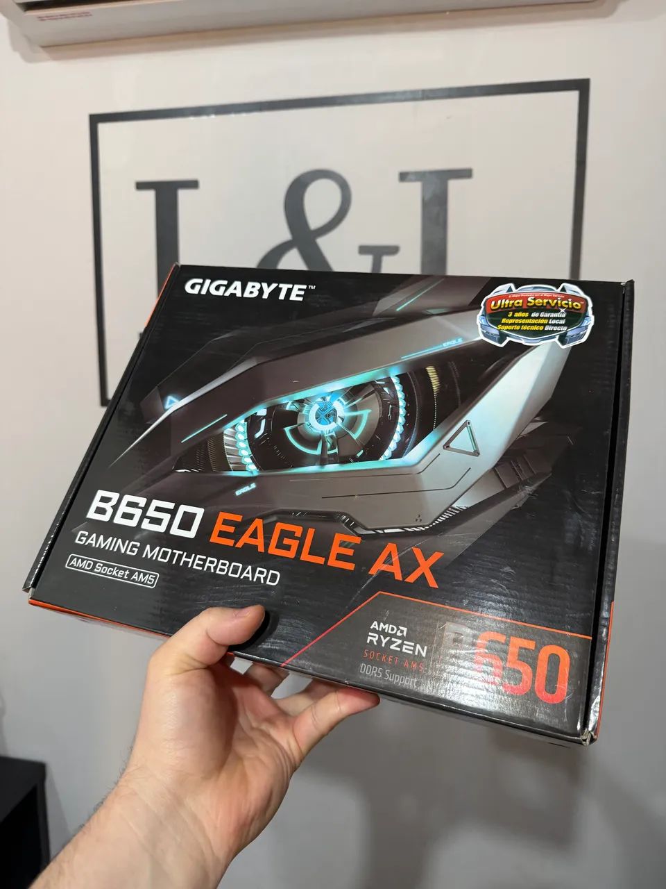 KIT AM5 B650 EAGLE AX + RYZEN 7 7700 - Foto 3