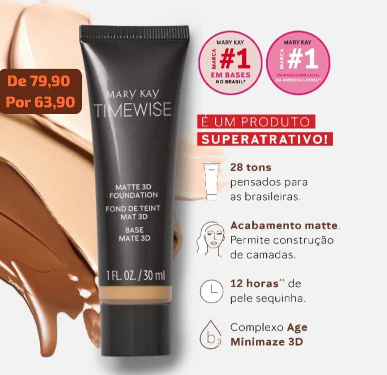 Promoção Base Marry Kay - Foto 2
