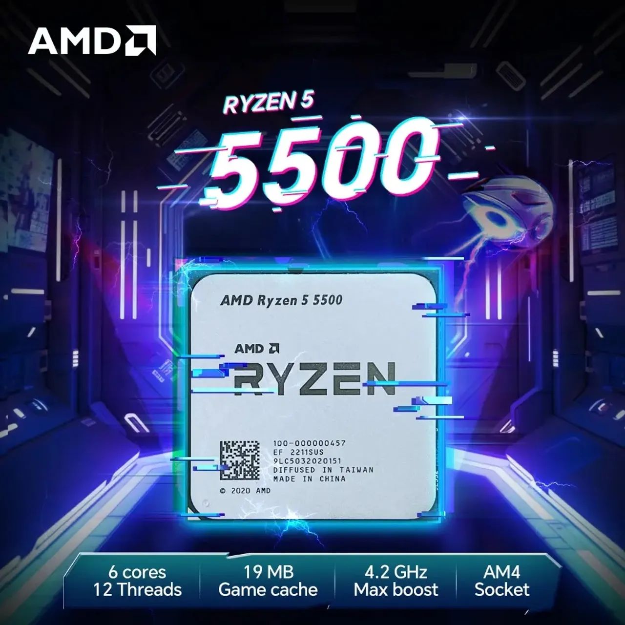 RYZEN 5 5500 AM4