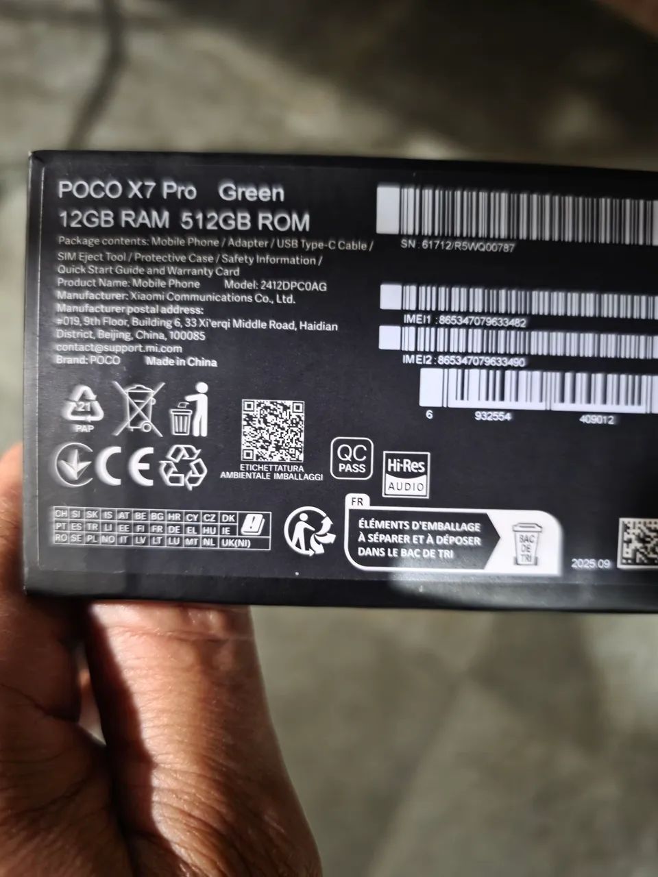 Vendo celular poco X7 Pro 512 - Foto 2