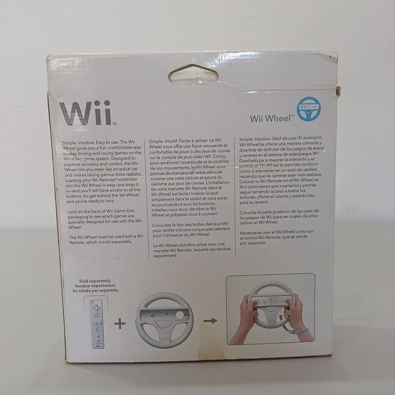 Vendo Controle Volante Wii Wheel  Nintendo Wii Semi novo  - Foto 2