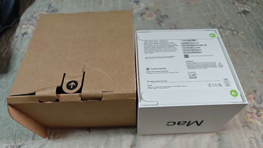 Mac Mini M4 256GB 16GB Ram na garantia até 10/26 na caixa