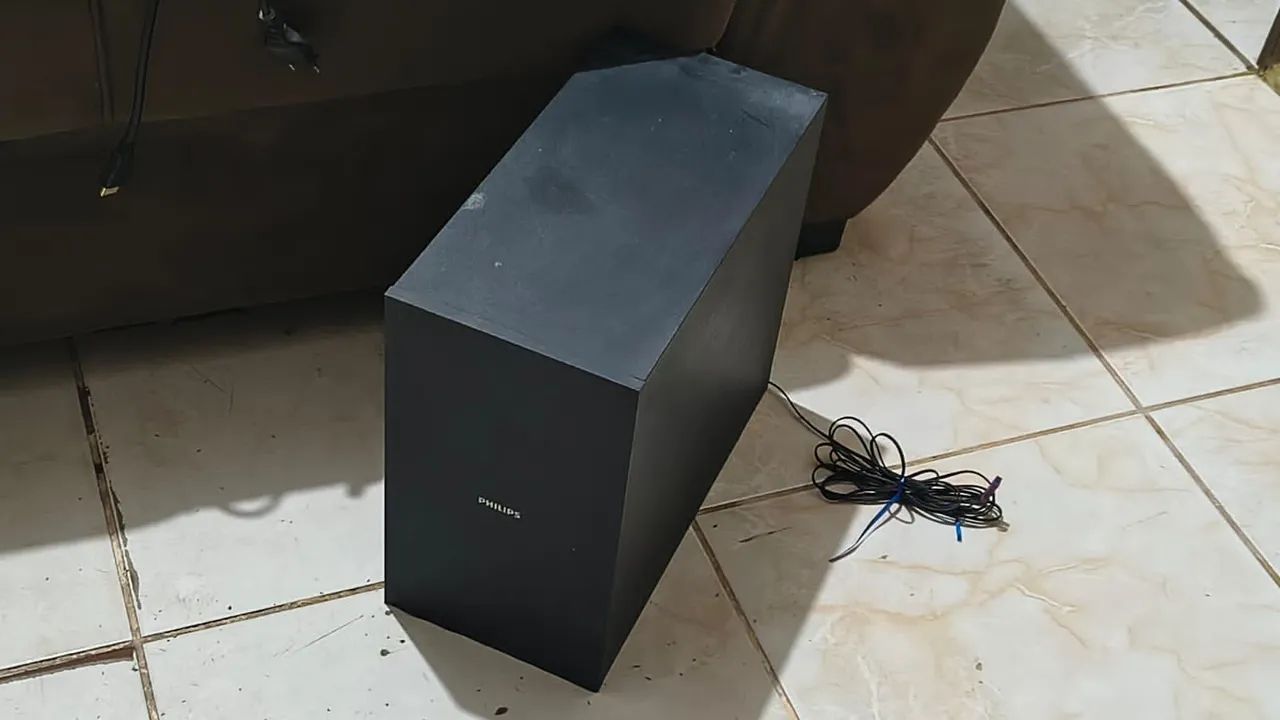 Home Teather Philips 1000w ( com defeito) - Foto 3