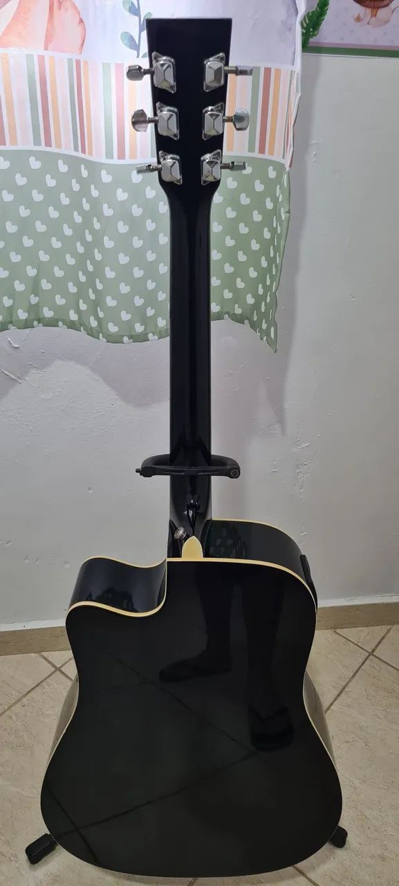 Violão Gianini elétrico com afinador  - Foto 2